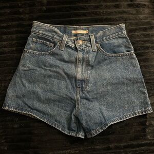Levi's Women's Blue Jean Shorts